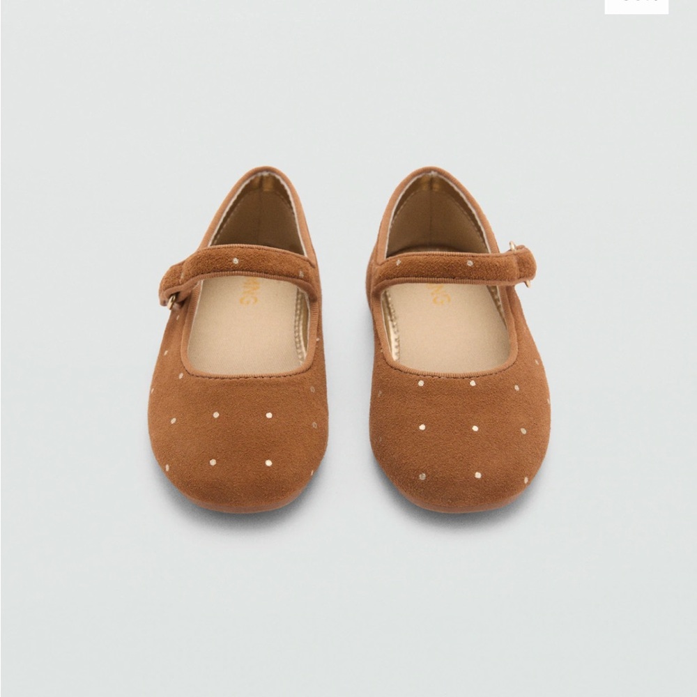 Mango Suede Girls Shoes size 24 / US 7.5